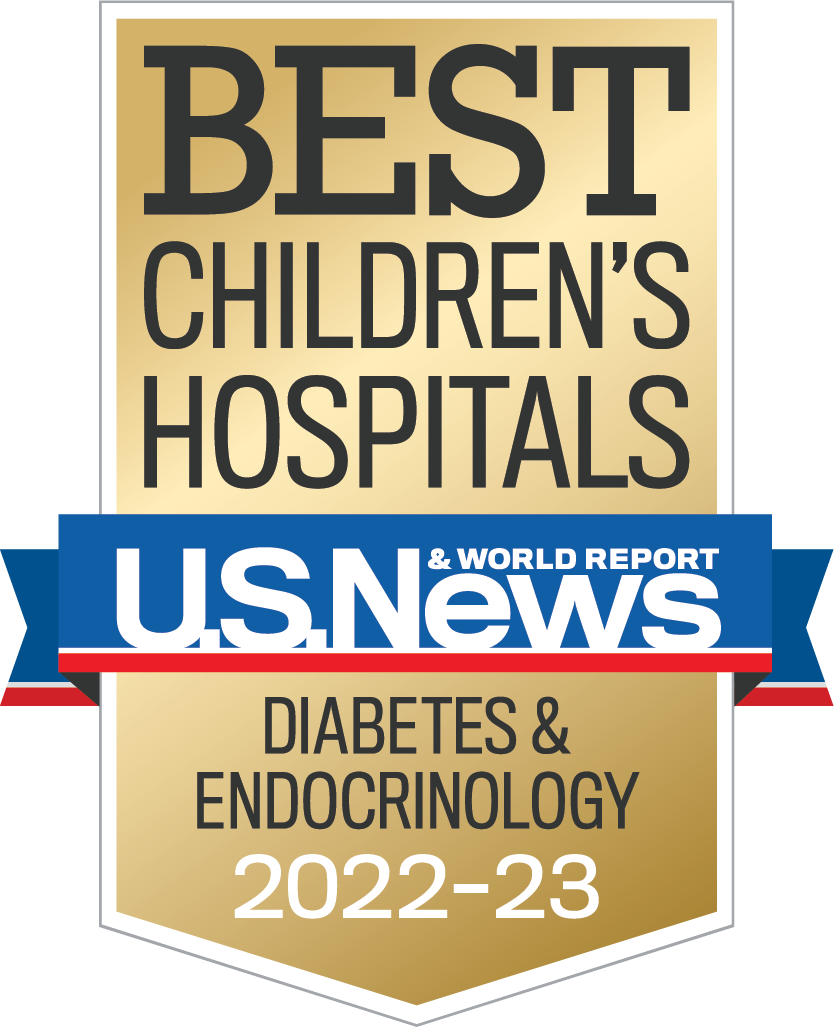 黄金美国新闻徽章;最好的《美国新闻与世界报道》儿童医院泌尿外科2022 - 2023。