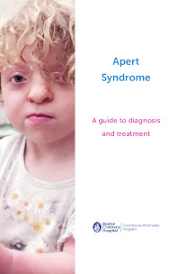 Cover of Apert syndrome: A guide to diagnosis and treatment, in English